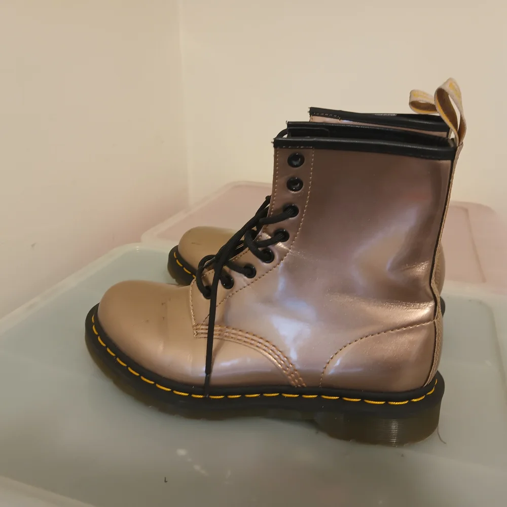 Dr. Martens Black Lace-Up Boots - Picture 3 of 5